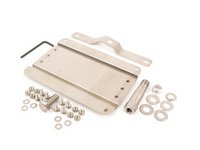 ES#3024346 - G-BMW60 - No Holes License Plate Bracket - Avoid drilling holes in your bumper by utilizing a tow hook mounted plate bracket - GMG Motorsports - BMW