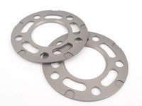 ES#3028408 - TWH9905005 - 5mm Wheel Spacers - Silver (Pair) - Lightweight wheel spacers with a machined tab for easy removal - Turner Motorsport - BMW MINI