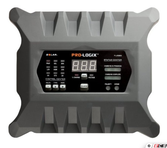 Solar SOLPL2310 Battery Charger ProLogix 6/12 volt 10/6/2 Amp Solar SOLPL2310 Battery Charger ProLogix 6/12 volt 10/6/2 Amp