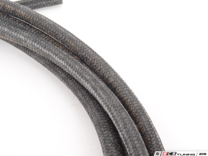 Rein N2035515 Cloth Braided Fuel/Vacuum Hose Black 5 Meter