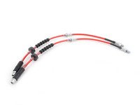ES#3525713 - 010025ECS01 - Exact-Fit Stainless Steel Brake Lines - Front - Manufactured by ECS Tuning to replicate your stock lines. (DOT-compliant) - ECS - BMW