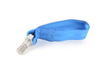 ES#3028211 - TMI9020TSI-BLUE - Turner Motorsport Poly Tow Strap With Bolt - Blue - No more steel ring sticking out from the bumper - Turner Motorsport - BMW MINI