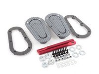 ES#3024302 - 120-3000 - AeroCatch 120 Series Carbon Fiber Finish Hood Pins - Non-Locking - Locking hood pin kit with a modern twist - AeroCatch - Audi Volkswagen