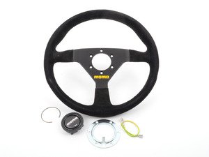ES#3027342 - TMS301059 - MOMO MOD.78 Steering Wheel - 330mm - Customize your driving experience with this fine suede steering wheel - MOMO - Audi BMW Volkswagen Mercedes Benz MINI Porsche