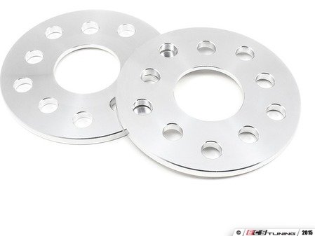 ES#3077275 - 2755311 - 42 Draft Designs Dual-Drilled Wheel Spacers - 8mm (1 Pair) - No Lip - Exclusively built for your Volkswagen or Audi - 5x100/5x112 - 42 Draft Designs - Audi Volkswagen