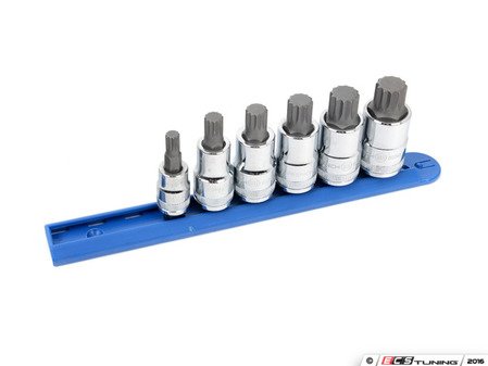 ES#2943014 - KDT80744 - 6 Piece 3/8" & 1/2" Drive Triple Square Socket Set  - You never know when you will need a triple square socket - Gear Wrench - Audi BMW Volkswagen Mercedes Benz MINI Porsche