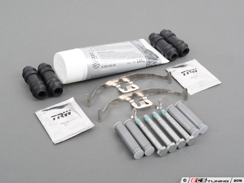 Genuine Volkswagen Audi 8K0698135AKT Front Pad & Rotor Installation Kit