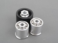 ES#3028142 - TDR9080SD1 - Rear Differential Mounts - Solid Aluminum/Delrin Race - An aggressive mount design for increased cornering feel, and improved suspension performance. - Turner Motorsport - BMW