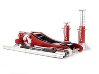 ES#3072568 - 011362sch01aKT - Schwaben Low Profile 2 Ton Aluminum Floor Jack With Aluminum 3-Ton Jack Stands - Raise it fast and support it well. A perfect kit to properly ensure safety when working under your vehicle. - Schwaben - Audi BMW Volkswagen Mercedes Benz MINI Porsche