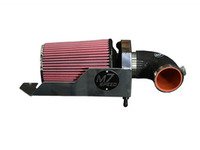 ES#3098124 - 56-312104 - M7 Speed MAXX-FLO Air Intake System - Low restriction cloth air filter which adds more air flow : polished : black elbow : cloth filter - M7 Speed - MINI
