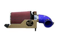 ES#3098131 - 56-312144 - M7 Speed MAXX-FLO Air Intake System - Low restriction cloth air filter which adds more air flow : polished : blue elbow : cloth filter - M7 Speed - MINI