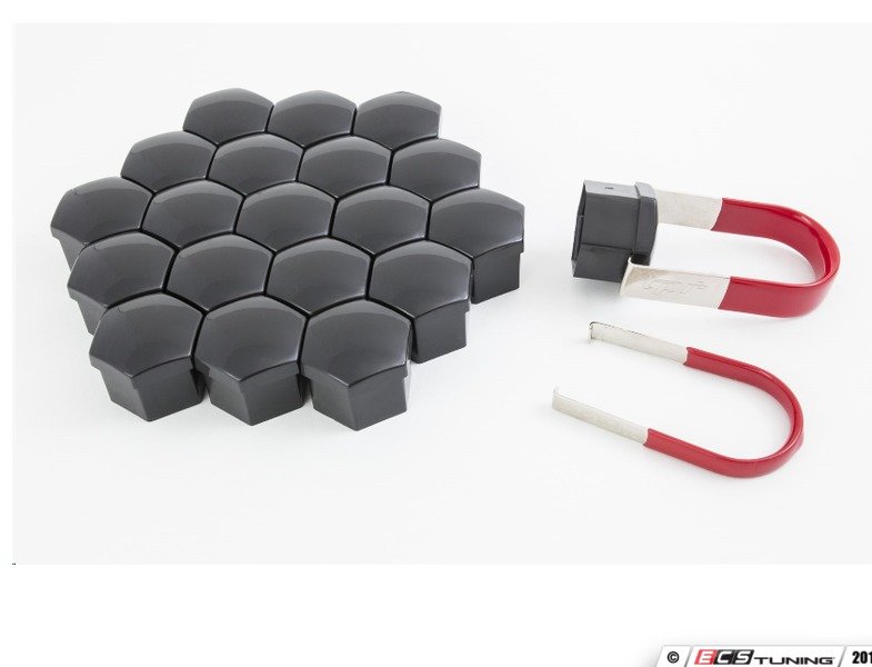 Taper Pro C192418ABS/IBC 19mm Gloss Black Lug Nut/Bolt Caps Set Of 20 (NO LONGER AVAILABLE)