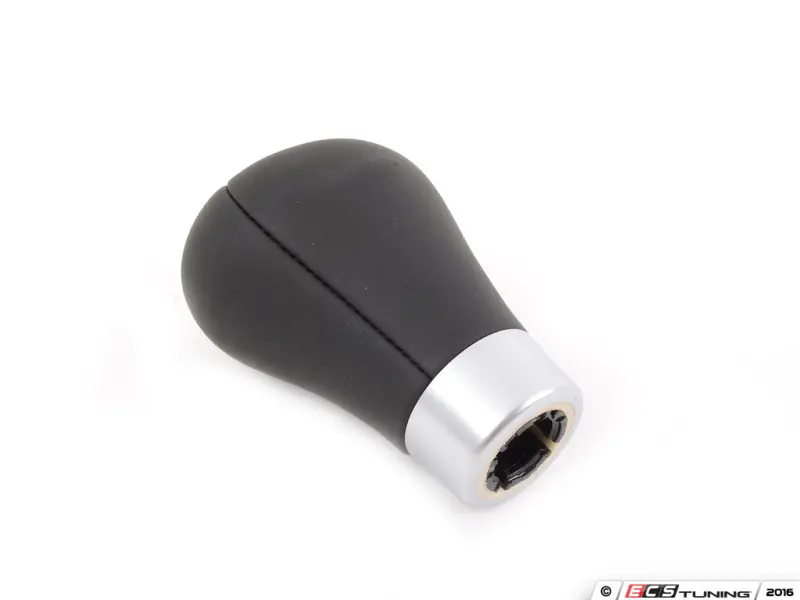 Genuine BMW ZHP Black Leather 5-Speed Shift Knob - 25117896031