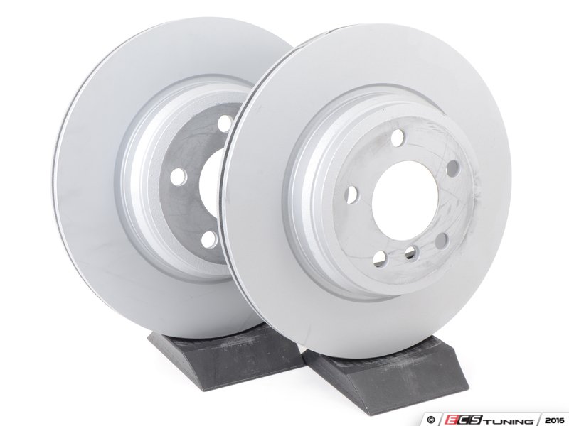 Genuine BMW 34216864899KT Rear Brake Rotors Pair (330x20)