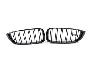 ES#3072024 - 51712352811KT1 - BMW Performance Blackout Grille - Set - High gloss shadowline grille set to give your car the visual edge - Genuine BMW M Performance - BMW