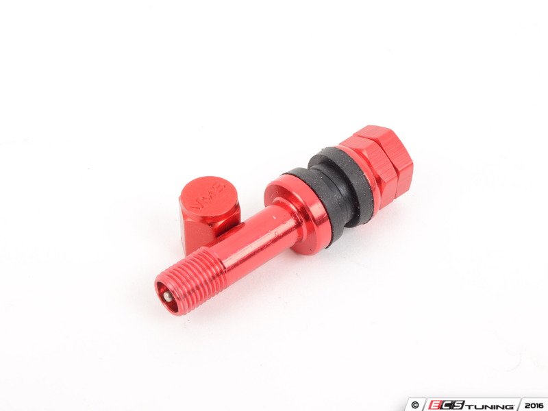 VMS Racing WVC001RD Aluminum Valve Stem Kit Red