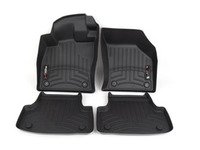 ES#3046041 - 444961KT - Front And Rear FloorLiner DigitalFit Kit - Black - Laser measured for perfect fitment and ultimate protection against moisture and debris - WeatherTech - Audi Volkswagen