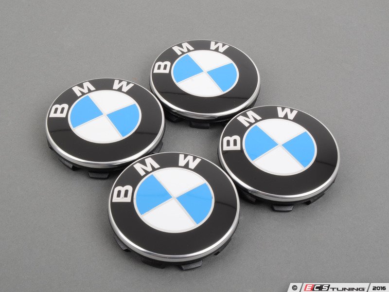 Genuine BMW 36136783536X4 BMW Center Caps Set of Four