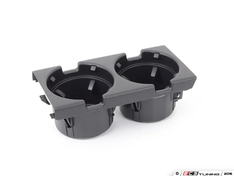cantondz Front Center Console Cup drinks Holder Black For BMW 3 Series E46 51168217953 51168217955 URO007381