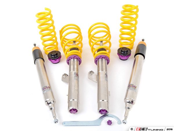 KW Suspension - 35220032 - KW V3 Series Coilover Kit - Adjustable Damping