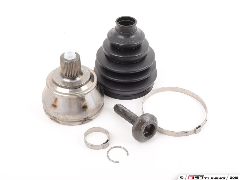 Genuine Volkswagen Audi 4E0498099AX KT Remanufactured Front CV Joint Replacement Kit Outer