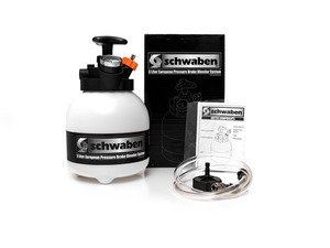 ES#2774831 - 007237SCH01A - 3-Liter European Pressure Brake Bleeder - Pressure bleed or flush your brake system on your European car like a pro with Schwaben's brake bleeding system. - Schwaben - Audi BMW Volkswagen Mercedes Benz MINI Porsche