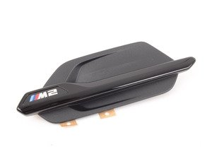 ES#3029259 - 51712407179 - M Performance Fender Grille - Left - Gloss black fender grille - Genuine BMW M Performance - BMW