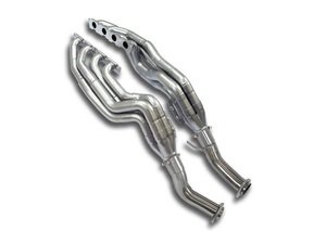 ES#3107639 - 766901kt1 - Complete Header Exhaust System - Non-Resonated - Stainless steel system with high flow catalytic converter - Supersprint - Audi