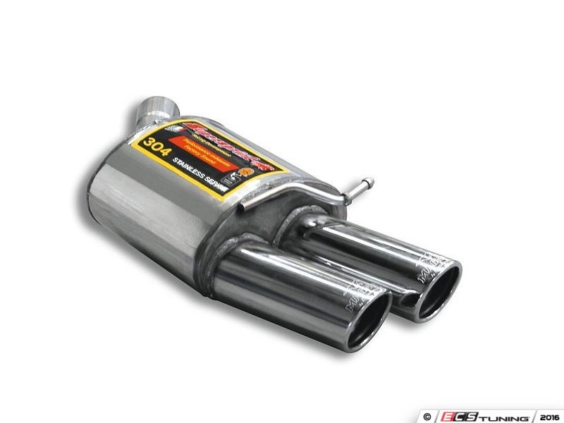 Supersprint - 767711KT1 - Manifold-Back Exhaust System - Non-Resonated