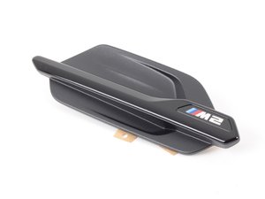 ES#3029260 - 51712407180 - M Performance Fender Grille - Right - Gloss black fender grille - Genuine BMW M Performance - BMW