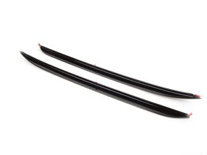 ES#2817754 - 51192357167 - M Performance Gloss Black Tail Fin Set - Add some style to your rear window with these tail fins - Genuine BMW M Performance - BMW