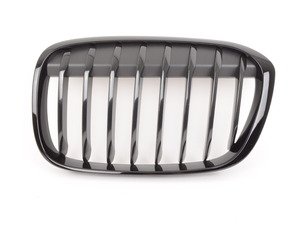ES#2978313 - 51712407733 - M Performance gloss black grille - left - Add a sleek sporty look with this gloss black grille - Genuine BMW M Performance - BMW