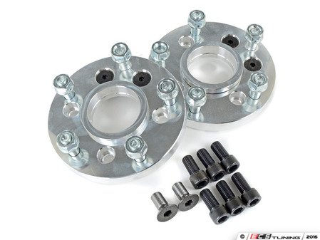 ES#3078948 - 5290989 - 4x100 To 5x120 Wheel Adapter Pair - 18mm - Bolts to your 57.1mm hub with supplied bolts and uses lug nuts to secure new cone seat wheels! - 42 Draft Designs - BMW Volkswagen MINI