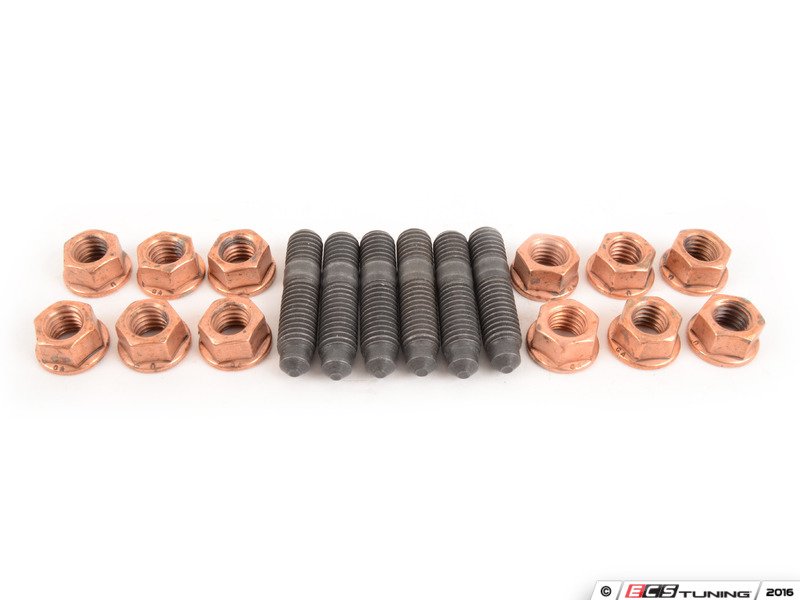 Assembled By ECS 8K0253115AKT1 Catalytic Converter Install Kit