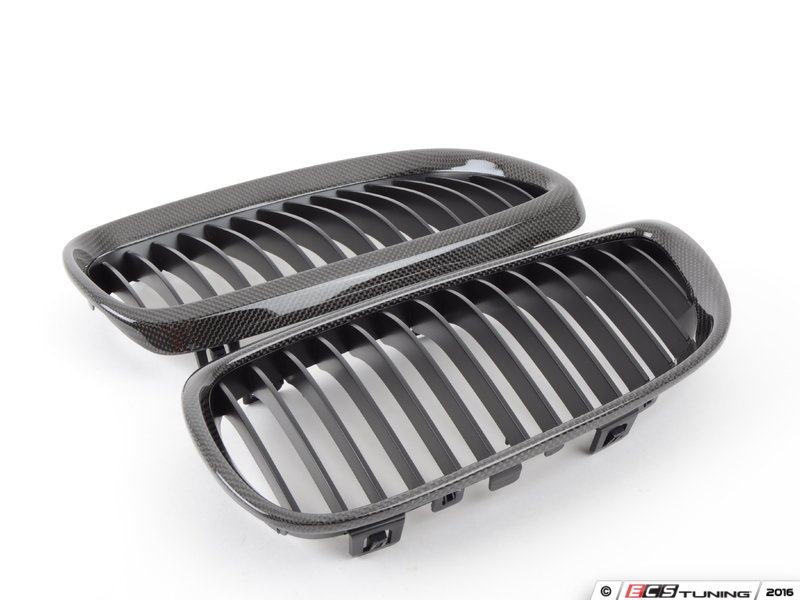 ECS - CFG927BY1 - Blackout Grille Set - Carbon Fiber - E90/E92/E93