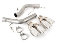 ES#3062743 - TENF1347S6P - Race Inspired Axle-Back Exhaust - Let your twin turbo V8 sing! 304 stainless rear muffler delete with quad 4