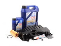 ES#3133908 - 018573ecs01KT5 - Steel Oil Pan Replacement Kit - With Oil Service Kit - Replace your factory plastic oil pan with stamped steel. Includes Genuine oil filter and Liqui Moly 5w-40 oil. - Assembled By ECS - Volkswagen