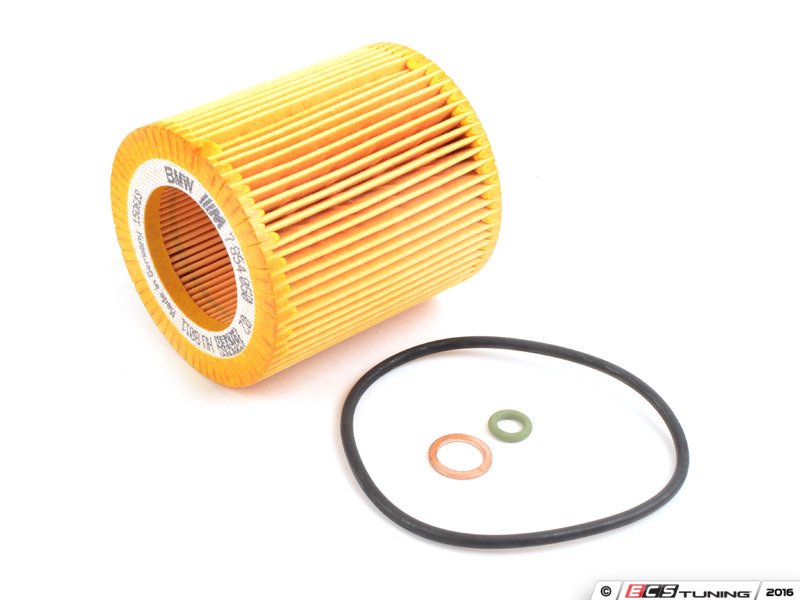 Assembled By ECS 83212365945KT4 Genuine BMW Oil Change Kit with