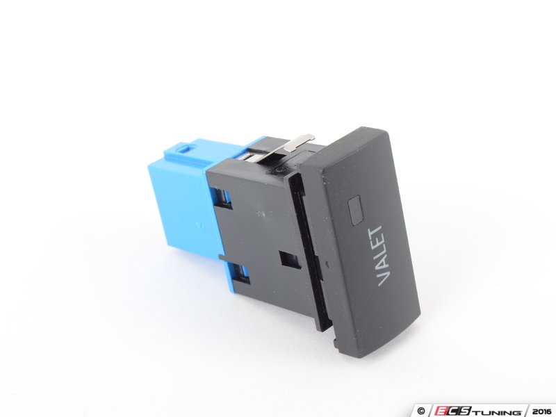 Genuine Volkswagen Audi 4F09415035PR Valet Switch Sabre (Black)
