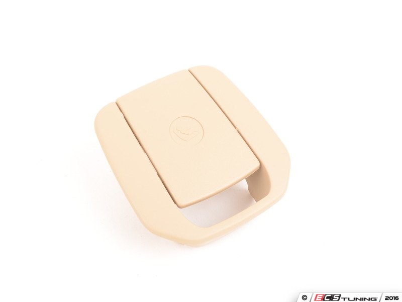Genuine BMW 52207319688 Cover for Child Seat Lock Beige (52207