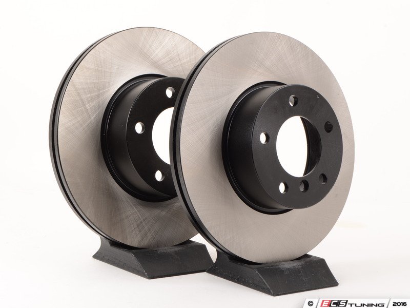 Centric 34116855006CDKT Centric Front Premium Brake Rotors (312x24)