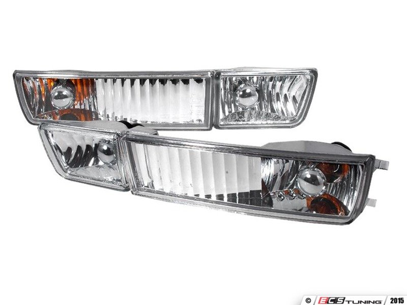 SpecD Tuning LFGLF93TM Turn Signal & Fog Lights Assembly Set Clear