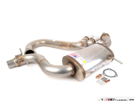 ES#3079957 - 6751443 - 3" Slip Fit Cat-Back Exhaust System - Stainless Steel - 3" stainless steel with twin polished stainless tips - 42 Draft Designs - Volkswagen