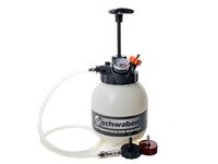ES#3125779 - 007237sch01aktKT - 3-Liter Premium European Brake Bleeder - Comes complete with Professional grade Aluminum 45mm master cylinder cap adapter - Schwaben - Audi BMW Volkswagen Mercedes Benz MINI Porsche
