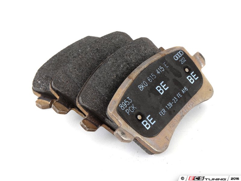 How Often To Change Brake Pads >> Genuine Volkswagen Audi - 8K0698451A - Rear Brake Pad Set (8K0 698 451 A) How Often To Change Brake Pads >> Genuine Volkswagen Audi - 8K0698451A - Rear Brake Pad Set (8K0 698 451 A)