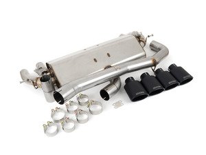 ES#2828263 - SSXVW260 - Valved Cat-Back Exhaust System - Non-Resonated - Get that Exhaust tone you've been looking for! Features 3" construction with quad Black Velvet oval tips. - Milltek Sport - 