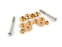 ES#3137457 - TSDSKVW - TyrolSport Deadset Subframe Collars - Tighten your ride back up with this billet bushing kit from TyrolSport featuring proprietary ARP subframe bolts - TyrolSport - Volkswagen