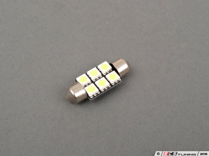 ZiZa PL36MM65050WHT 36mm White LED Festoon Bulb Priced Each