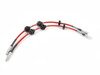 ES#250604 - e9x34kt - Exact-Fit Stainless Steel Brake Lines - Complete Kit - Set of 6 DOT-compliant lines, manufactured by ECS Tuning to replace your standard rubber lines. - ECS - BMW