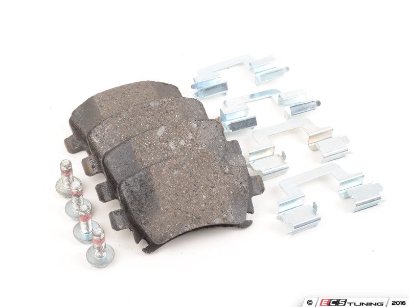 Genuine Volkswagen Audi - JZW698451M - Economy Brake Pad Set - Rear ...